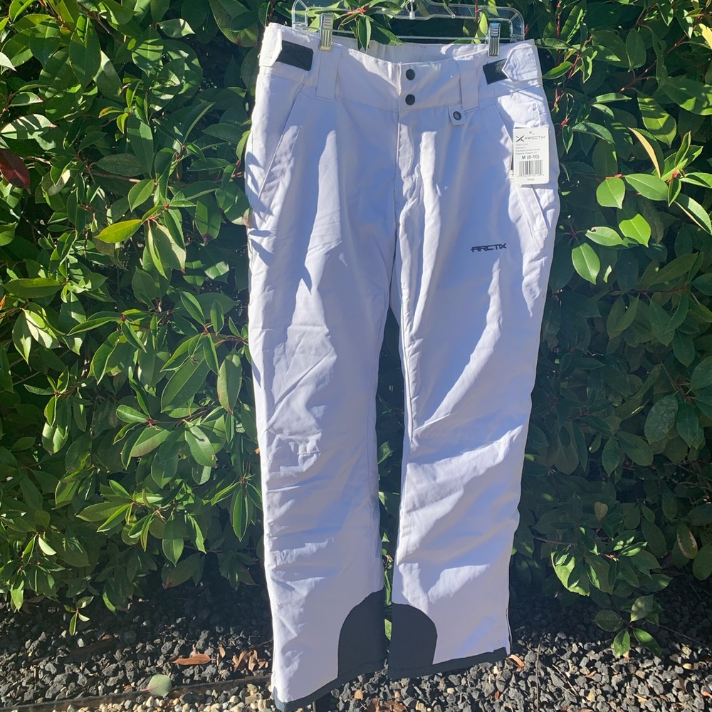 NWT Arctix snow pants - white